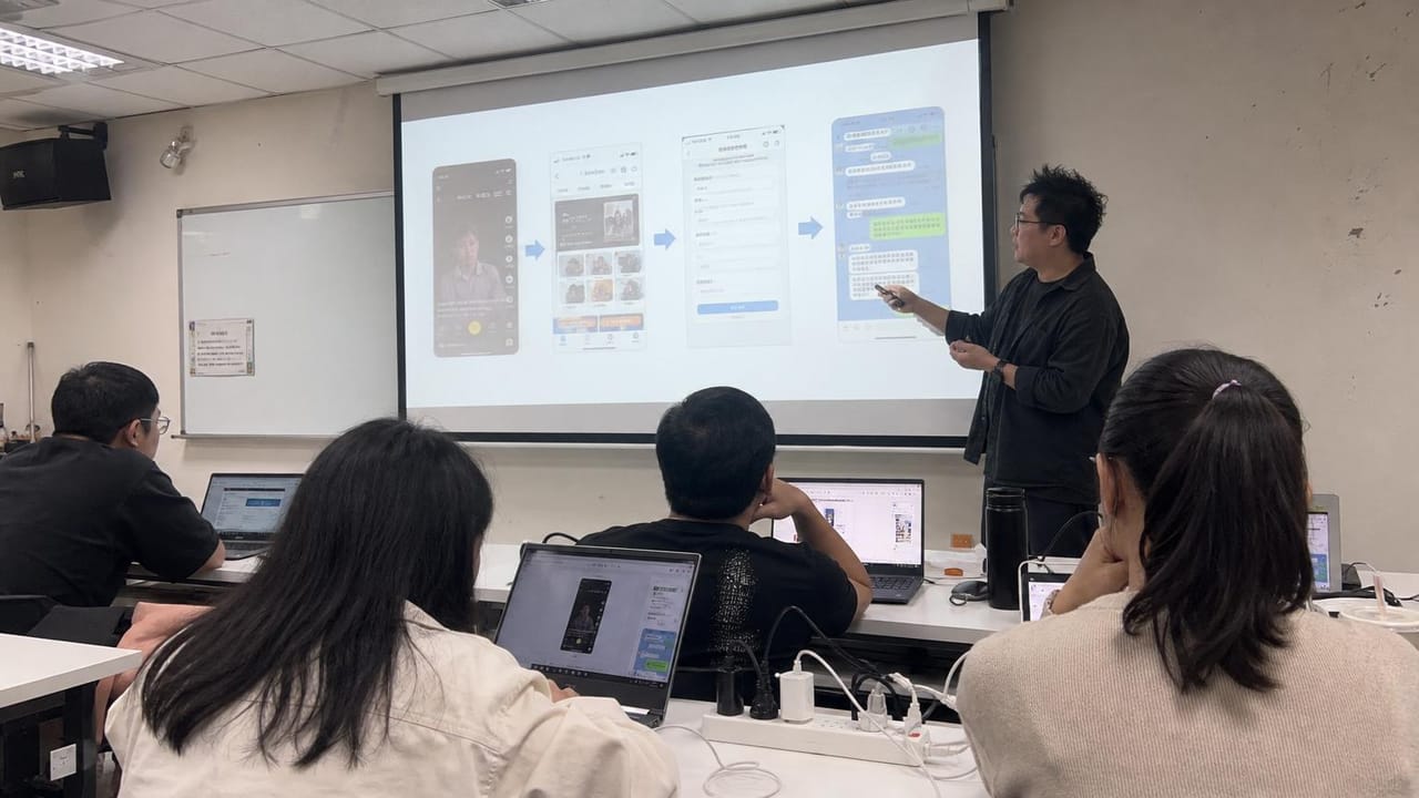 老師投影拆解,讓方法看得見